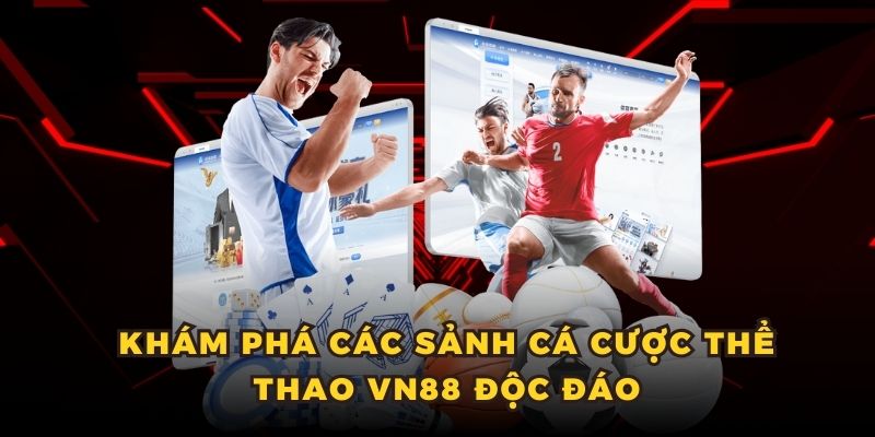 Khám phá các sảnh cá cược thể thao VN88 độc đáo